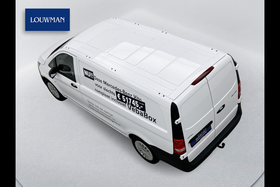 Mercedes-Benz Vito 116 CDI L2 Pro Vebabox koeling Trekhaak Multibeam Led Koelwagen Betimmering Achteruitrijcamera met Parkeersensoren