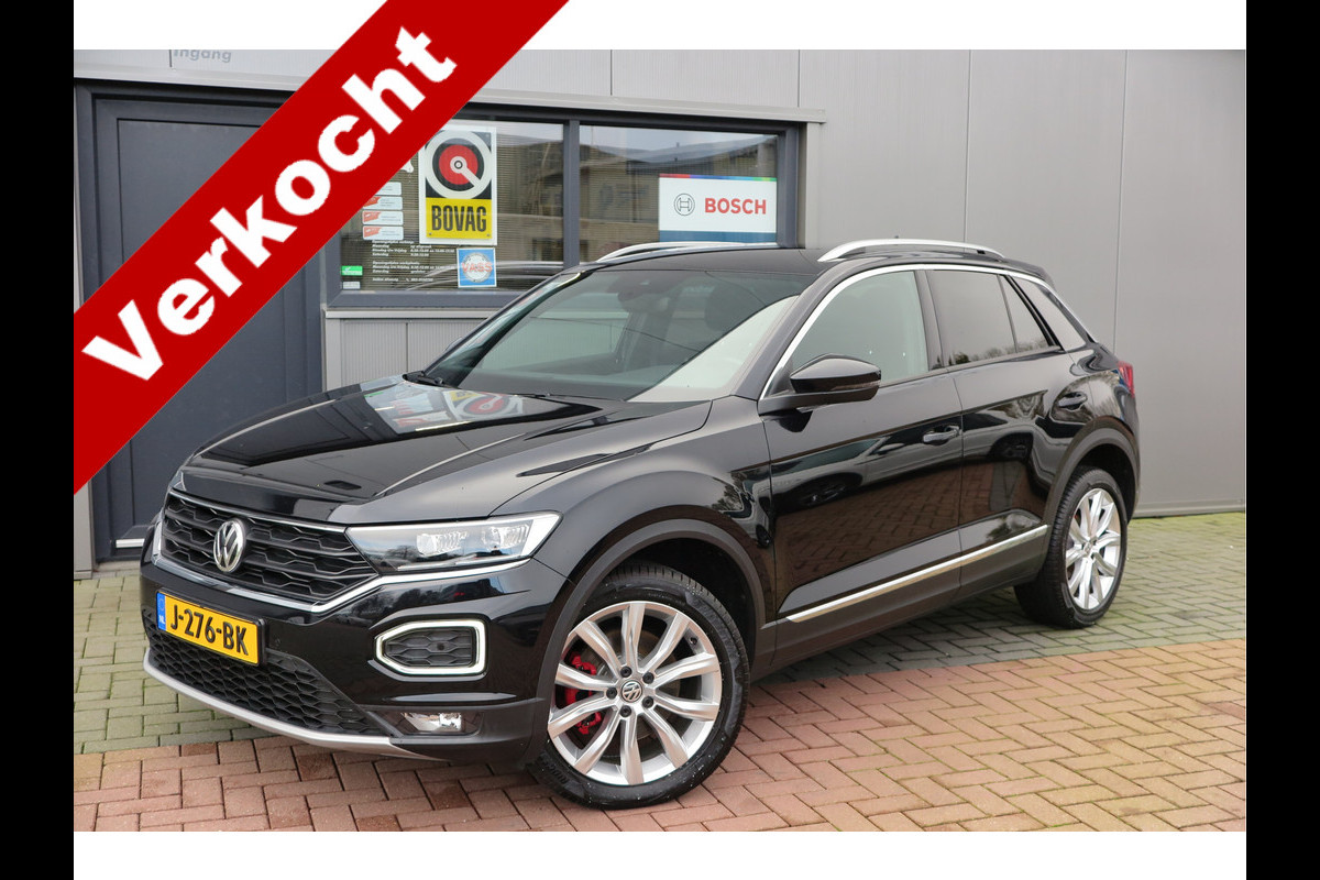 Volkswagen T-Roc 1.5 TSI 150pk DSG Sport Camera , Virtual Cockpit , Navi , Led , Carplay, DAB+ ,PDC, LMV, Electr. bedienbare achterklep, Schakelflippers aan stuurwiel etc..