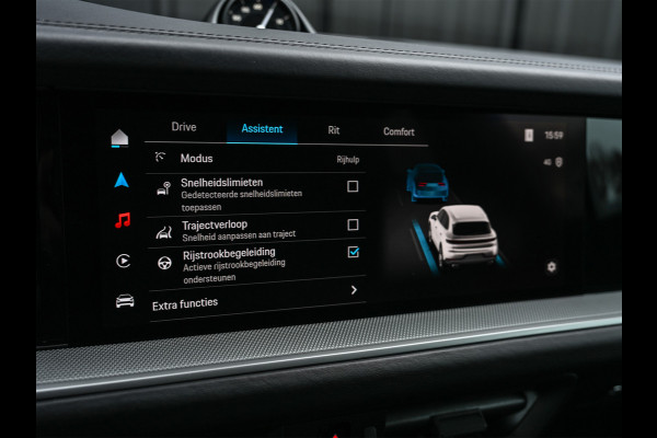 Porsche Cayenne 3.0 E-Hybrid · Sport chrono · Panorama dak · Adaptive cruise · 360 Camera · Keyless · Luchtvering · Bose sound · Memory seats ·