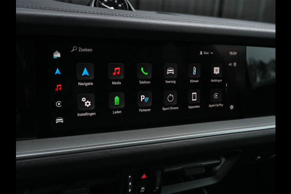 Porsche Cayenne 3.0 E-Hybrid · Sport chrono · Panorama dak · Adaptive cruise · 360 Camera · Keyless · Luchtvering · Bose sound · Memory seats ·