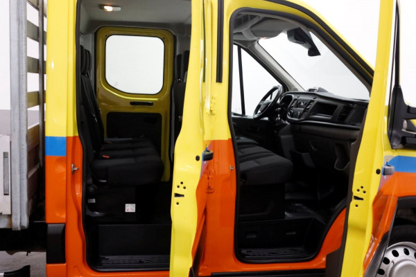 Ford Transit 350 2.0 TDCI 130pk D.C. Trend Open Laadbak Trekhaak 3000kg 08-2022