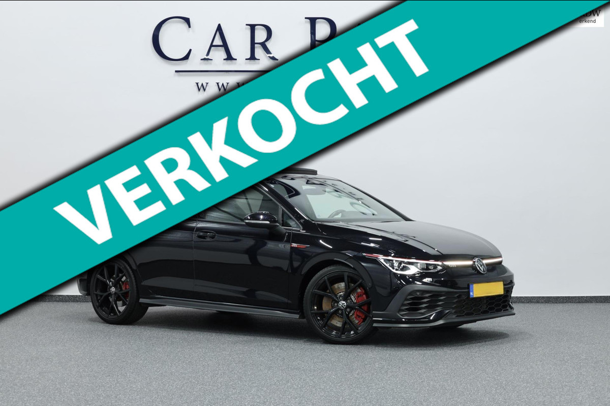 Volkswagen Golf 2.0 TSI GTI Clubsport 420+PK IQ/PANO/HUD/HALF LEER+ALCANTARA+S.VERWARMING/19"/CAM/LINE/ACC/ECC/12 MND GARANTIE!