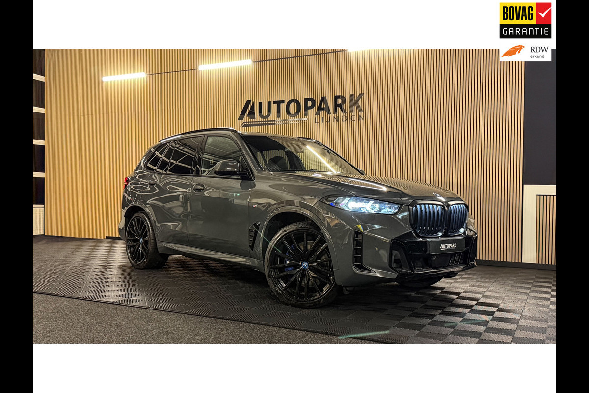 BMW X5 XDrive50e M-SPORT|PANO|BOWERS &WILKINS|SOFTCLOSE|LUCHTVERING|360 CAM|HUD|KEYLESS|MEMORY SEATS|FABRIEKSGARANTIE|BOMVOL!