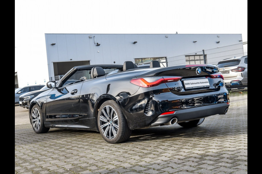 BMW 4 Serie Cabrio 420iA ** LED, VOL-LEDER, NAVI+, NEKVERW, VERW. ST, 18-inch LMV, MEMORY ** 1e EIG - Slechts 37.500km ** ** INFORMEER OOK NAAR ONZE AANTREKKELIJKE FINANCIAL-LEASE TARIEVEN **
