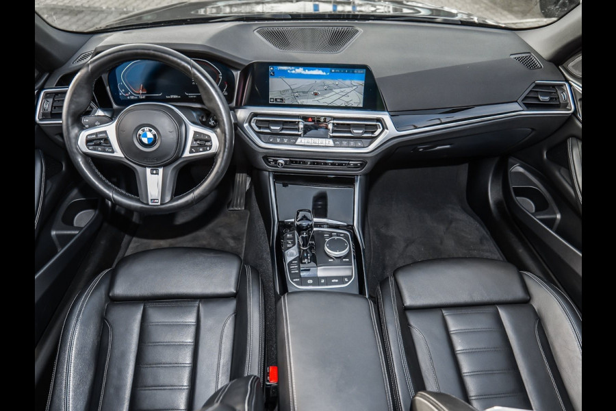 BMW 4 Serie Cabrio 420iA ** LED, VOL-LEDER, NAVI+, NEKVERW, VERW. ST, 18-inch LMV, MEMORY ** 1e EIG - Slechts 37.500km ** ** INFORMEER OOK NAAR ONZE AANTREKKELIJKE FINANCIAL-LEASE TARIEVEN **