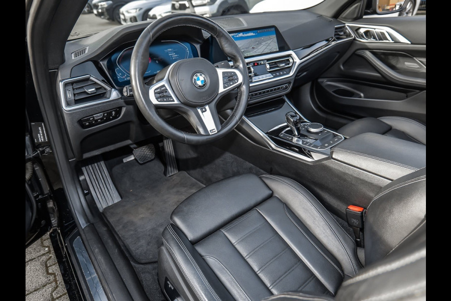 BMW 4 Serie Cabrio 420iA ** LED, VOL-LEDER, NAVI+, NEKVERW, VERW. ST, 18-inch LMV, MEMORY ** 1e EIG - Slechts 37.500km ** ** INFORMEER OOK NAAR ONZE AANTREKKELIJKE FINANCIAL-LEASE TARIEVEN **