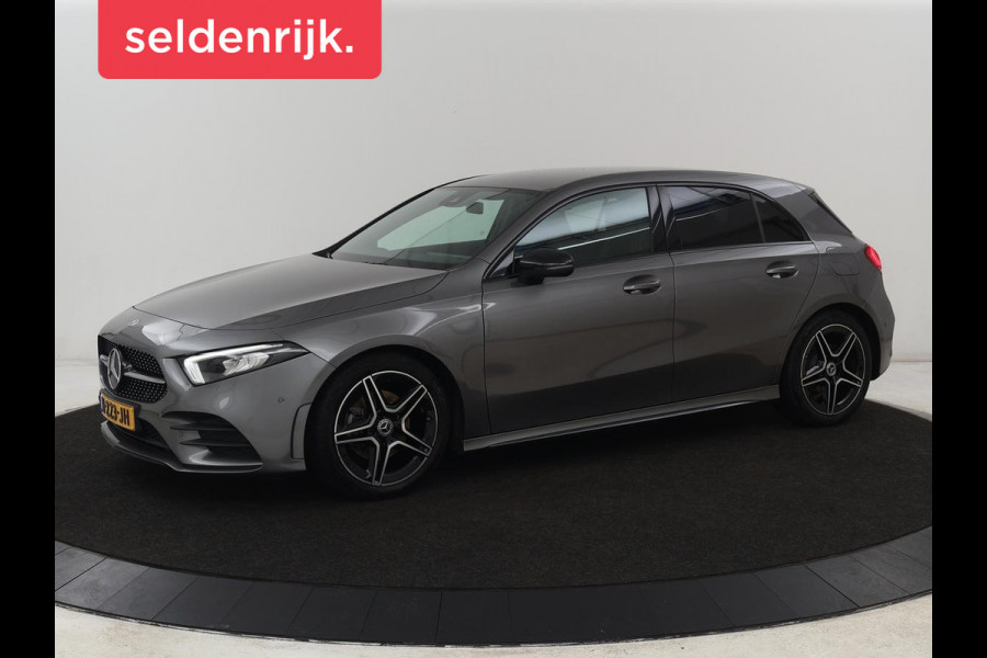Mercedes-Benz A-Klasse 180 AMG | Stoelverwarming | Leder/Alcantara | Sfeerverlichting | Widescreen | Full LED | Park Assist | Navigatie | Sportstoelen | Climate control | Cruise control