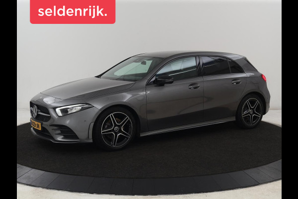Mercedes-Benz A-Klasse 180 AMG | Stoelverwarming | Leder/Alcantara | Sfeerverlichting | Widescreen | Full LED | Park Assist | Navigatie | Sportstoelen | Climate control | Cruise control