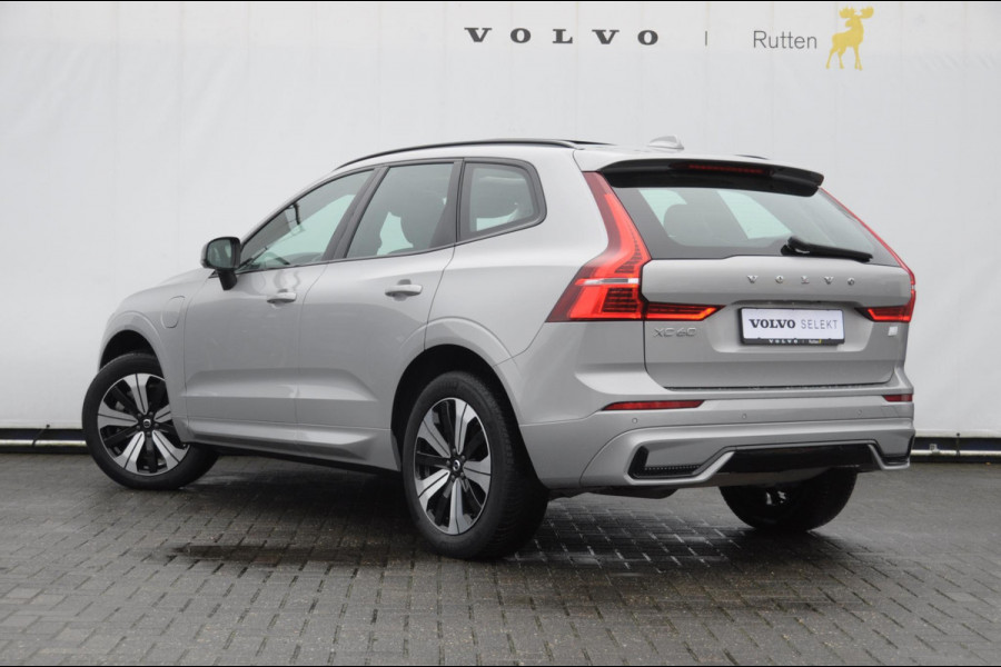 Volvo XC60 T6 350PK Automaat Plug-in hybrid AWD Plus Dark Panoramadak/ Cruise control/ Achteruitrijcamera/ Elektrisch bedienbare stoelen met geheugen/ Moritz leder/ Google infotainment/ Apple carplay/ Android auto/