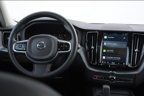 Volvo XC60 T6 350PK Automaat Plug-in hybrid AWD Ultra Bright Head-up display/ Harman Kardon audio/ BLIS/ Elektrischbedienbare stoelen met geheugen/ Moritz Leder/ Panoramadak/ Adaptive cruise control/ Pilot assist/ Apple Carplay/ Android auto/