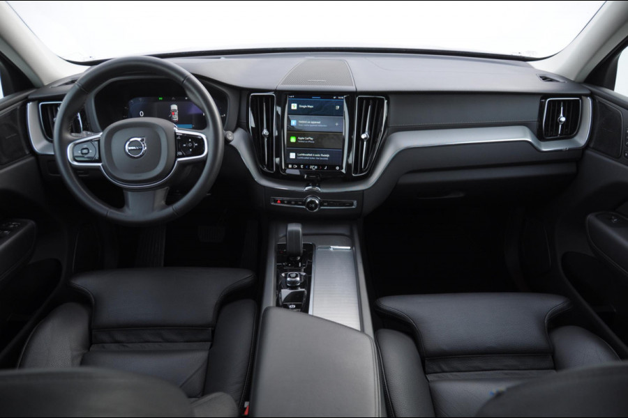 Volvo XC60 T6 350PK Automaat Plug-in hybrid AWD Ultra Bright Head-up display/ Harman Kardon audio/ BLIS/ Elektrischbedienbare stoelen met geheugen/ Moritz Leder/ Panoramadak/ Adaptive cruise control/ Pilot assist/ Apple Carplay/ Android auto/