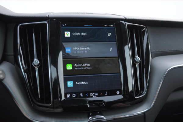 Volvo XC60 T6 350PK Automaat Plug-in hybrid AWD Ultra Bright Head-up display/ Harman Kardon audio/ BLIS/ Elektrischbedienbare stoelen met geheugen/ Moritz Leder/ Panoramadak/ Adaptive cruise control/ Pilot assist/ Apple Carplay/ Android auto/