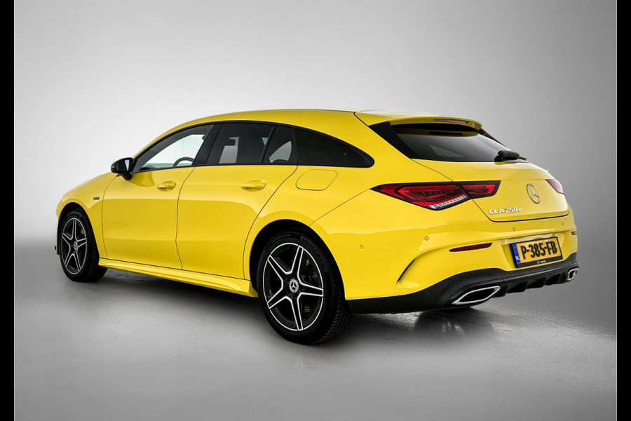Mercedes-Benz CLA-Klasse Shooting Brake 250 e Business Solution AMG Limited 5 spaks lichtmetalen velgen | MBUX wide screen | Navigatie | Parking support met camera | Inclusief 24 maanden MB Certified garantie voor Europa.