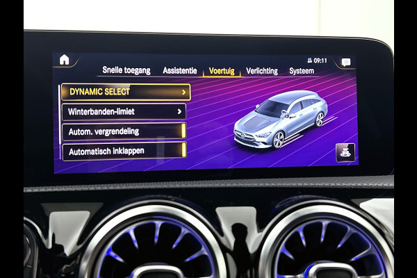 Mercedes-Benz CLA-Klasse Shooting Brake 250 e Business Solution AMG Limited 5 spaks lichtmetalen velgen | MBUX wide screen | Navigatie | Parking support met camera | Inclusief 24 maanden MB Certified garantie voor Europa.