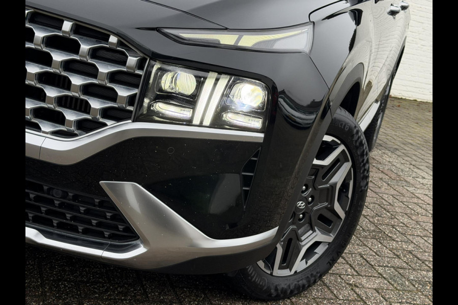 Hyundai Santa Fe 1.6 T-GDI Plug-inn Adapt cruise Full led Leder+Stoelventilatie/-verwarming Stuurverwarming Carplay