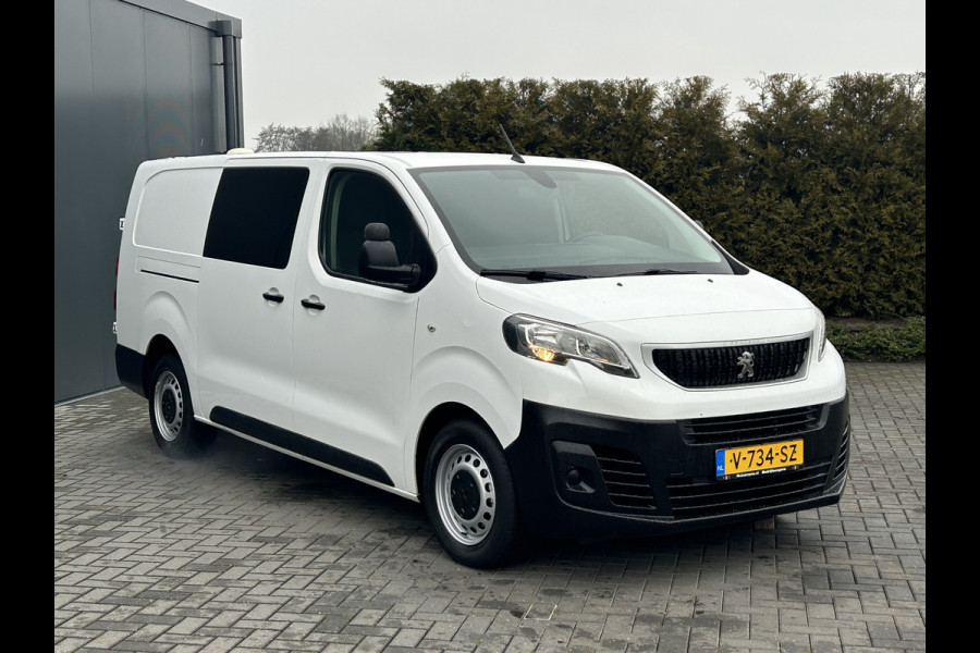 Peugeot Expert 2.0 BlueHDI 123 PK / 1e EIG. / L2H1 / TREKHAAK / DUBBELE CABINE / AIRCO / CRUISE / NAVI / 3-ZITS / CARPLAY