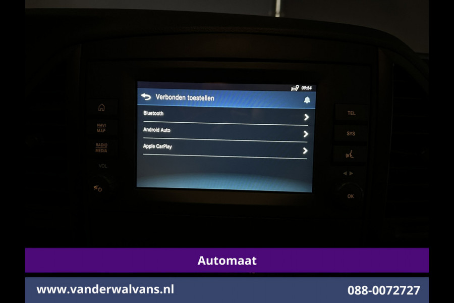 Mercedes-Benz Vito 116 CDI 164pk 9G-Tronic Automaat L2H1 Euro6 Airco | Navigatie | Apple Carplay | Cruisecontrol Android Auto, Stoelverwarming, Parkeersensoren