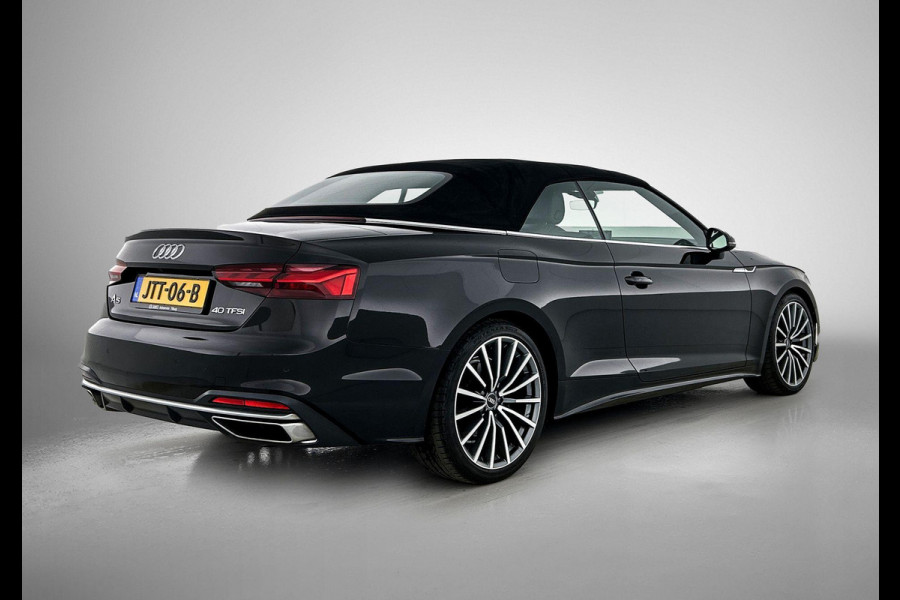 Audi A5 Cabriolet 40 TFSI S LINE LEER | NEKVERWARMING | VIRTUAL | MATRIX LED