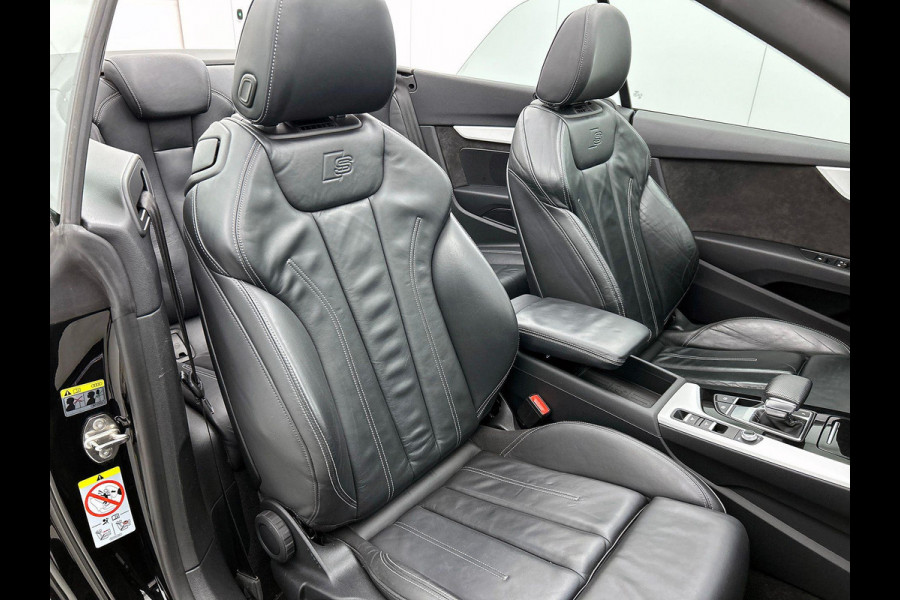 Audi A5 Cabriolet 40 TFSI S LINE LEER | NEKVERWARMING | VIRTUAL | MATRIX LED
