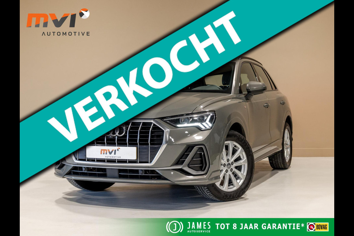Audi Q3 35 TFSI 2x S Line / 150pk / Rondomzicht carmera / Keyless / Dodehoek /