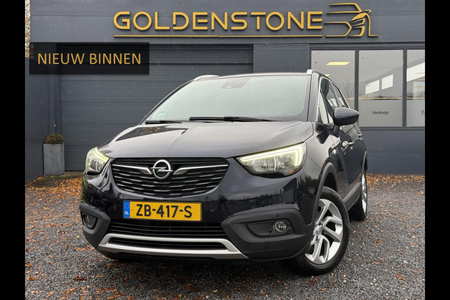Opel Crossland X 1.2 Turbo Innovation 1e Eigenaar,110pk,Clima,Cruise,Carplay,Camera,PDC V+A,Navi,Elek ramen,D-riem v.v. in 2024,N.A.P,6 Bak,APK tot 04-2027