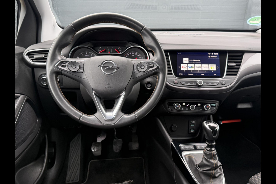 Opel Crossland X 1.2 Turbo Innovation 1e Eigenaar,110pk,Clima,Cruise,Carplay,Camera,PDC V+A,Navi,Elek ramen,D-riem v.v. in 2024,N.A.P,6 Bak,APK tot 04-2027