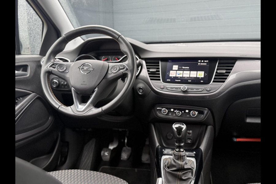 Opel Crossland X 1.2 Turbo Innovation 1e Eigenaar,110pk,Clima,Cruise,Carplay,Camera,PDC V+A,Navi,Elek ramen,D-riem v.v. in 2024,N.A.P,6 Bak,APK tot 04-2027