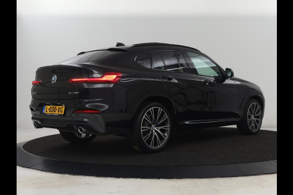 BMW X4 xDrive30i M Sport | Panoramadak | Head-Up | Leder | Stoelverwarming | 360 Camera | Adaptive cruise | Carplay | Sfeerverlichting | Full LED | Sportstoelen | 21'' | Navigatie