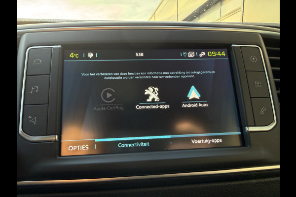 Peugeot e-Expert DC 75 kWh (Stoelverwarming - 2x Schuifdeuren - Keyless Entry - Laadruimte betimmering - Automatische Airco - Navigatie - Parkeer