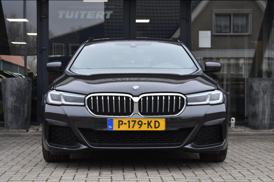 BMW 5 Serie Touring 520i M-Sport | LASERLIGHT | NAP | DEALER ONDERHOUDEN | APPLE CARPLAY | ANDRIOD AUTO | SFEERVERLICHTING