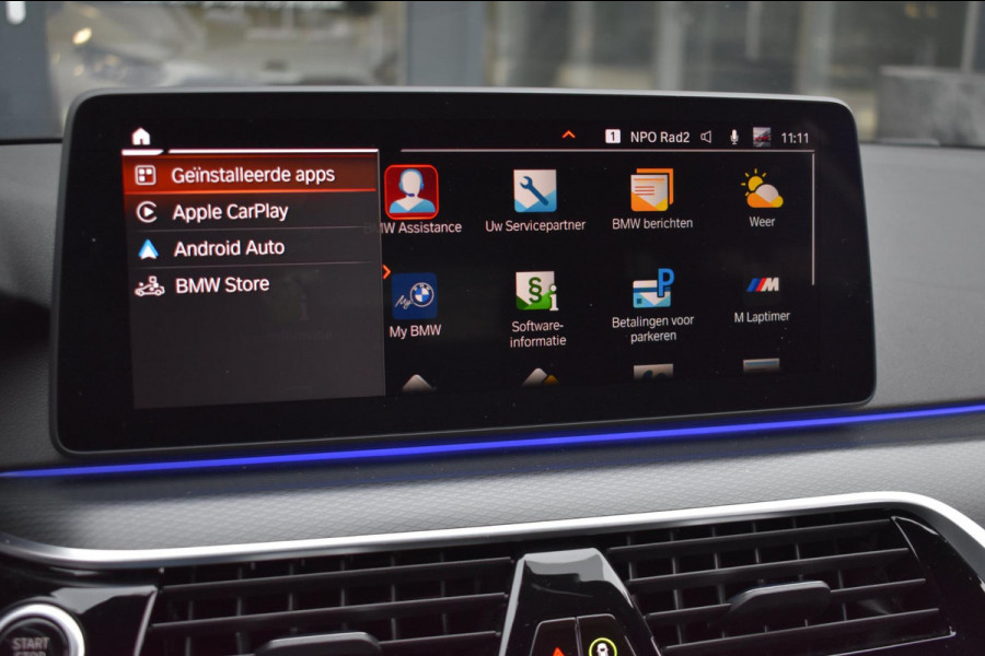 BMW 5 Serie Touring 520i M-Sport | LASERLIGHT | NAP | DEALER ONDERHOUDEN | APPLE CARPLAY | ANDRIOD AUTO | SFEERVERLICHTING