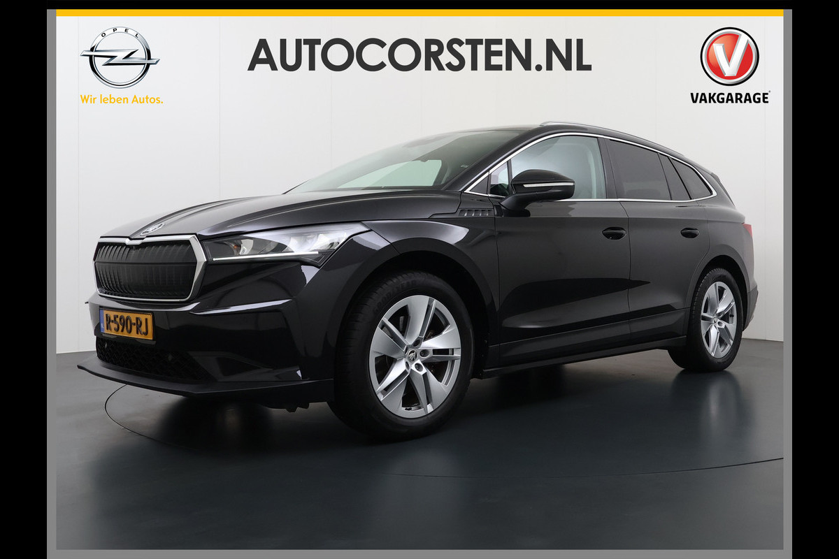 Škoda ENYAQ iV 80 Adap.Cruise Soh 92% Camera Apple Carplay Android Auto Navi Ecc Pdc Stoel+Stuurverwarming Led Privacy Glas Keyless advanced Bluetooth 1e Eigenaar Origineel Nederlandse Auto 1.000kg trekvermogen