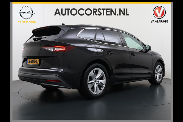 Škoda ENYAQ iV 80 Adap.Cruise Soh 92% Camera Apple Carplay Android Auto Navi Ecc Pdc Stoel+Stuurverwarming Led Privacy Glas Keyless advanced Bluetooth 1e Eigenaar Origineel Nederlandse Auto 1.000kg trekvermogen