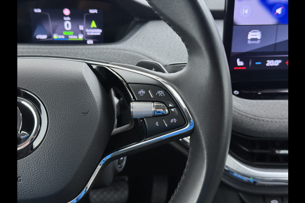 Škoda ENYAQ iV 80 Adap.Cruise Soh 92% Camera Apple Carplay Android Auto Navi Ecc Pdc Stoel+Stuurverwarming Led Privacy Glas Keyless advanced Bluetooth 1e Eigenaar Origineel Nederlandse Auto 1.000kg trekvermogen