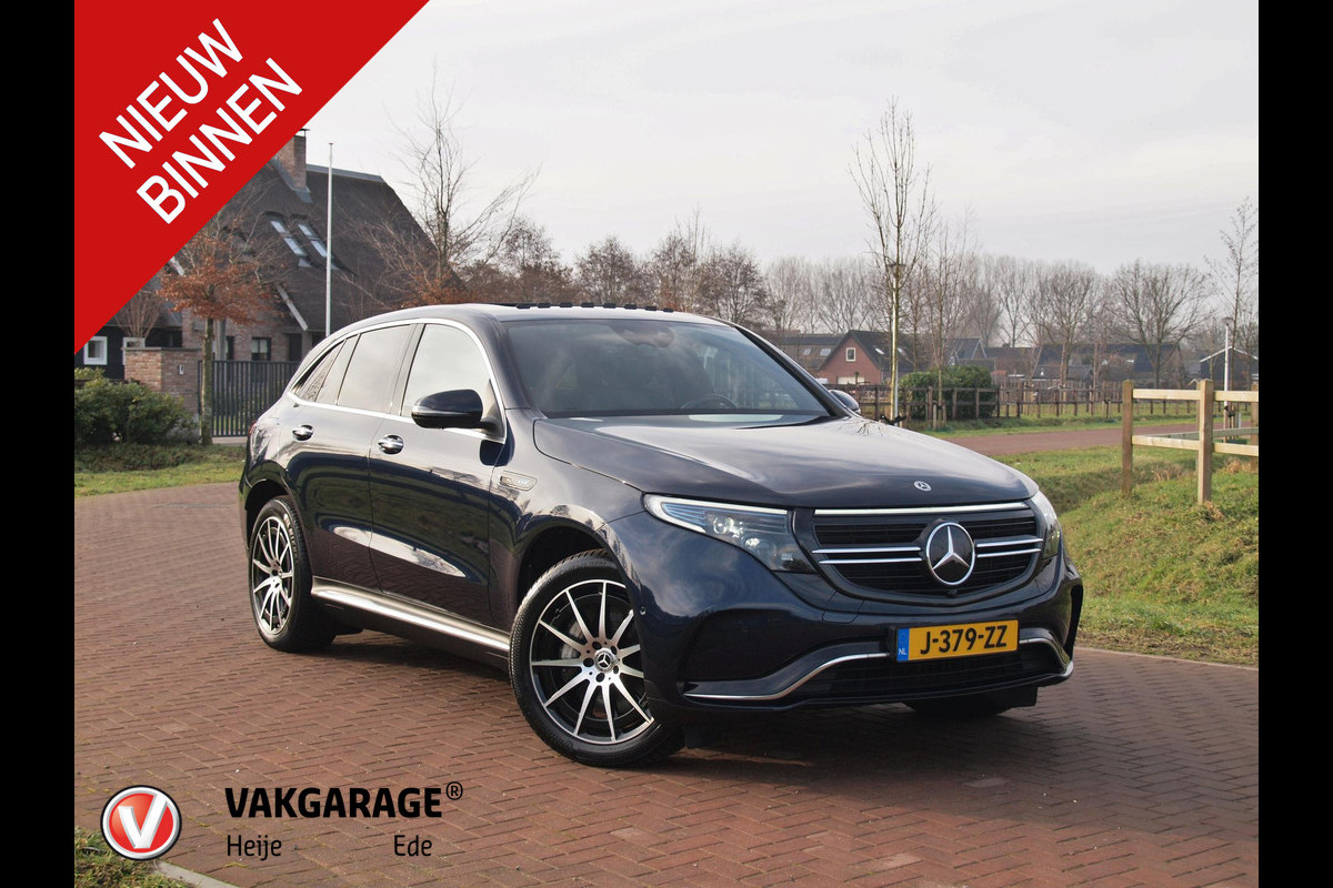 Mercedes-Benz EQC 400 4MATIC Premium Plus 80 kWh | 94% | Panoramadak | Burmester | Head-Up Display | Sfeerverlichting | 360 Camera |