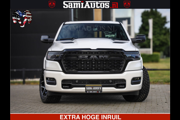 Dodge Ram 1500 1500 Limited Night High Output 540HP 706Nm | Massage + Full Option | De Meest Luxe en Volle Pick-Up in zijn Klasse | Comfortabele Dubbele Cabine met Royale 5 Zitplaatsen | BPM vrij | Nu Leverbaar uit Voorraad | Voorraad Nr 2298 - 7479