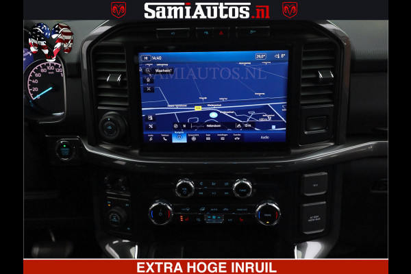 Ford USA F-150 BLACK OPS | 5.0 V8 406PK | 360 CAMERA | UITLAAT KLEP | BEDSLIDE | CREW CAB | LEDER | CREW CAB | DUBBELE CABINE | 5 PERSOONS | DC | GRIJSKENTEKEN |