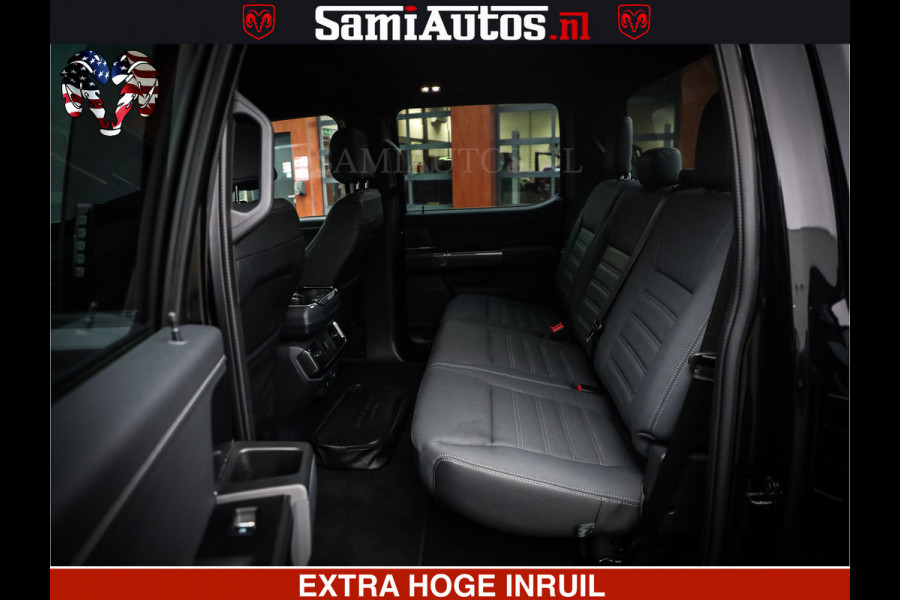 Ford USA F-150 BLACK OPS | 5.0 V8 406PK | 360 CAMERA | UITLAAT KLEP | BEDSLIDE | CREW CAB | LEDER | CREW CAB | DUBBELE CABINE | 5 PERSOONS | DC | GRIJSKENTEKEN |