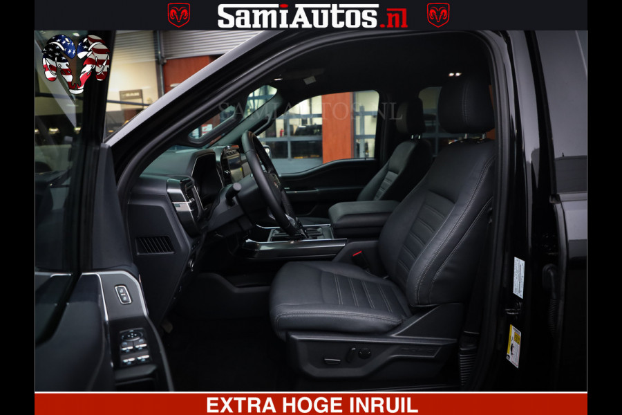 Ford USA F-150 BLACK OPS | 5.0 V8 406PK | 360 CAMERA | UITLAAT KLEP | BEDSLIDE | CREW CAB | LEDER | CREW CAB | DUBBELE CABINE | 5 PERSOONS | DC | GRIJSKENTEKEN |