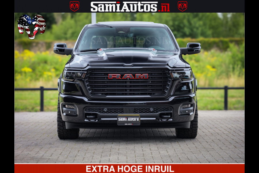 Dodge Ram 1500 Night Premium | Full Option | De Meest Luxe Pick-Up in zijn Klasse | Comfortabele Dubbele Cabine met Royale 5 Zitplaatsen | BPM vrij | Nu Leverbaar uit Voorraad | Voorraad Nr 2287 - 3384