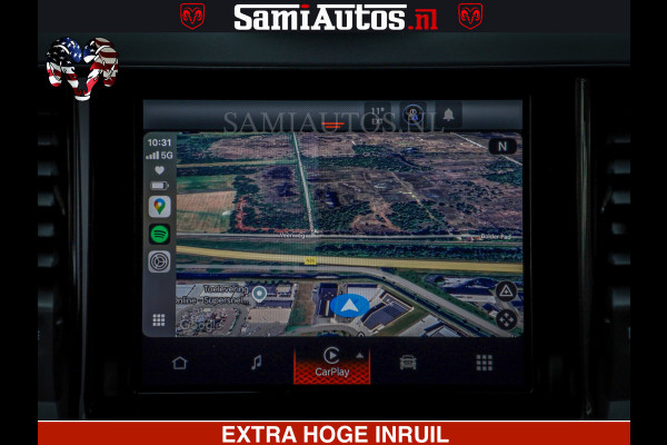 Dodge Ram RS LEDER RODE STIKSELS | 6 PERSOONS | 420Pk 636Nm | Pick-Up | Comfortabele Dubbele Cabine met Royale 6 Zitplaatsen | BPM vrij | Nu Leverbaar uit Voorraad | Voorraad Nr 2217- 2911