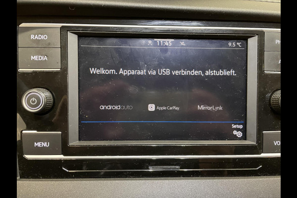 Volkswagen Transporter 2.0 TDI L1H1 Comfortline 150 PK DSG Airco Cruise Control Stoelverwarming Trekhaak 2X Schuifdeur Achterklep