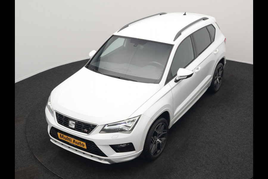 Seat Ateca 1.5 TSI FR DSG 150pk Dealer O.H. | Trekhaak Af Fabriek | Camera | Beats Audio | 19"L.M | Alcantara Sportstoelen Verwarmd | Sfeerverlichting | Apple Carplay | Keyless | Navigatie | DAB | Cruise Control |