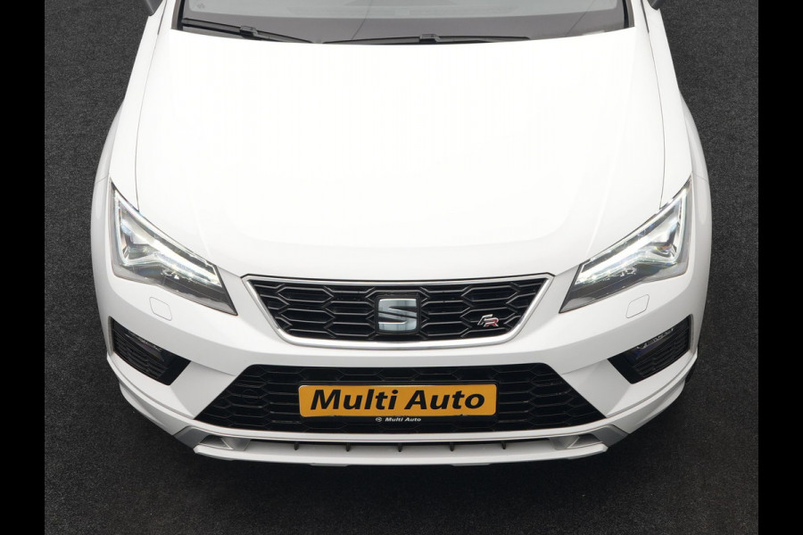 Seat Ateca 1.5 TSI FR DSG 150pk Dealer O.H. | Trekhaak Af Fabriek | Camera | Beats Audio | 19"L.M | Alcantara Sportstoelen Verwarmd | Sfeerverlichting | Apple Carplay | Keyless | Navigatie | DAB | Cruise Control |
