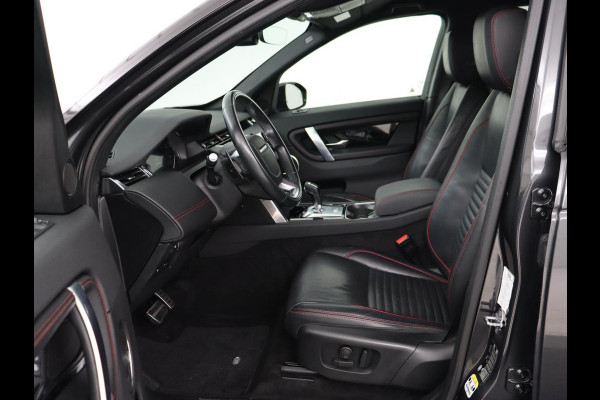 Land Rover Discovery Sport P300e 1.5 R-Dynamic | Leder | Stoelverwarming | Trekhaak | Carplay | Meridian Sound | Camera | 20'' | Full LED | Navigatie | Getint glas | Cruise control