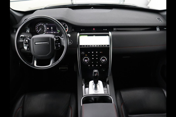 Land Rover Discovery Sport P300e 1.5 R-Dynamic | Leder | Stoelverwarming | Trekhaak | Carplay | Meridian Sound | Camera | 20'' | Full LED | Navigatie | Getint glas | Cruise control