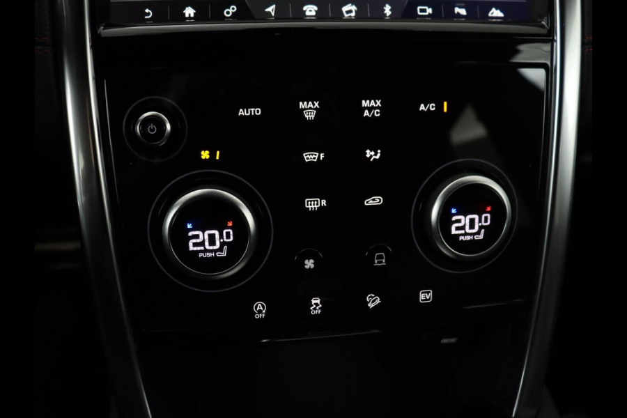 Land Rover Discovery Sport P300e 1.5 R-Dynamic | Leder | Stoelverwarming | Trekhaak | Carplay | Meridian Sound | Camera | 20'' | Full LED | Navigatie | Getint glas | Cruise control