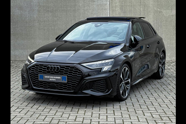Audi A3 Sportback 35TFSI 150pk S-Tronic Competition S Edition S-Line Black Edtion! Pano|Kuipstoelen|Ambiance|Matrix|Virtual|Camera