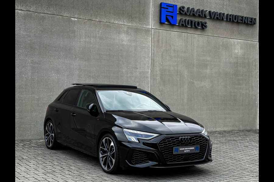 Audi A3 Sportback 35TFSI 150pk S-Tronic Competition S Edition S-Line Black Edtion! Pano|Kuipstoelen|Ambiance|Matrix|Virtual|Camera