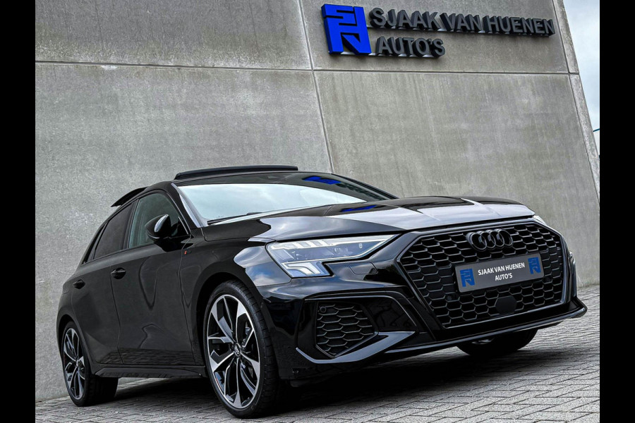 Audi A3 Sportback 35TFSI 150pk S-Tronic Competition S Edition S-Line Black Edtion! Pano|Kuipstoelen|Ambiance|Matrix|Virtual|Camera